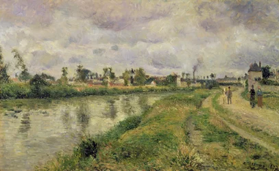 Escena del río, 1873